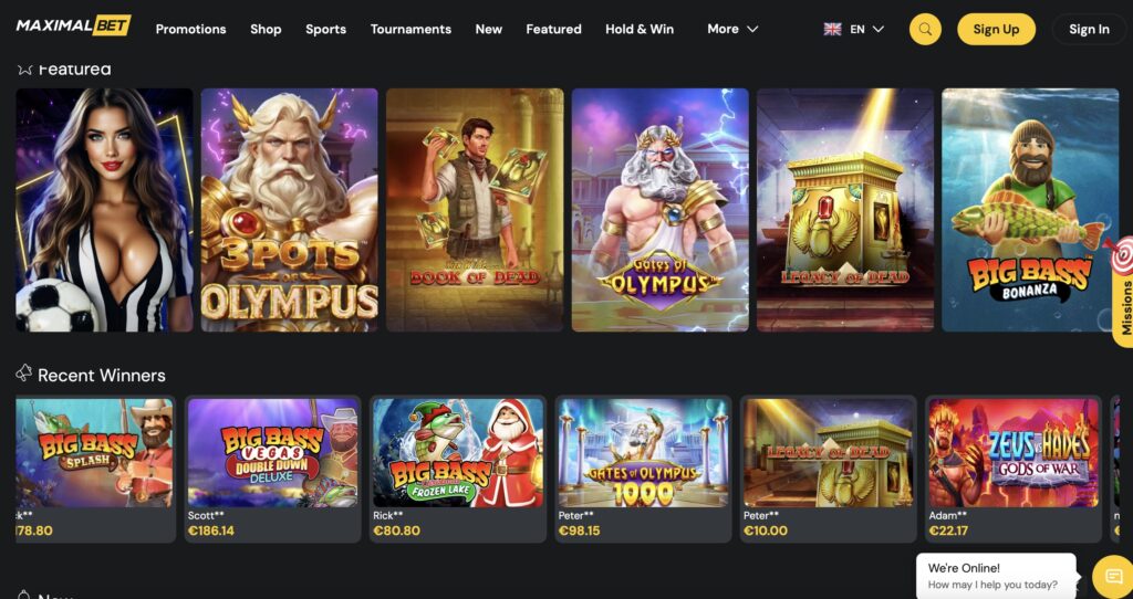 Maximal Bet – Best Non GamStop Casino For High Rollers
